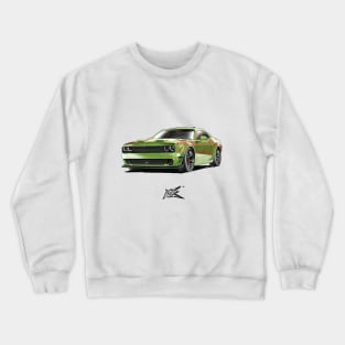 dodge challenger widebody Crewneck Sweatshirt